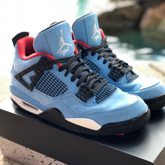 Air Jordan 4 Retro Trqvis Scott Cactus Jack - Picture 7 of 7